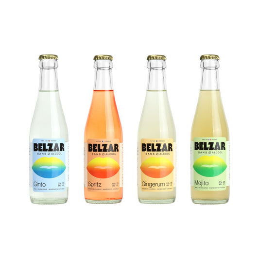 Pack Belzar découverte - Découvrez notre mix de cocktails sans compromis