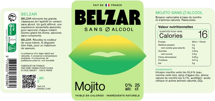 Mojito (12 x 25 cL)